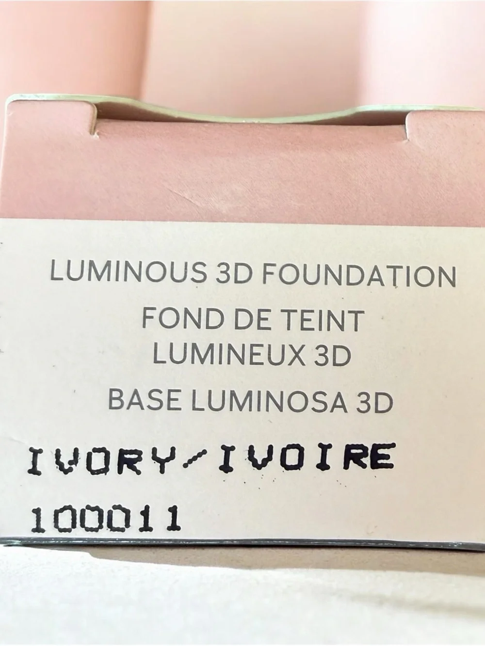 Mary Kay TimeWise Luminous 3D Foundation - ivory 100 NIB makeup